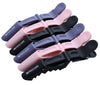 Procare Premium Gator Clip x 6 Grey/Pink/Black - Hairdressing Supplies