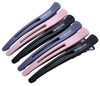 Procare Premium Sectioning Clip x 6 Grey/Pink/Black - Hairdressing Supplies