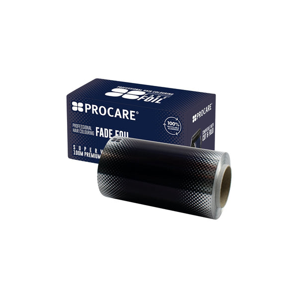 PROCARE PREMIUM SUPERWIDE BLUE FADE HAIR FOIL ROLL 120MM X 100M - Hairdressing Supplies