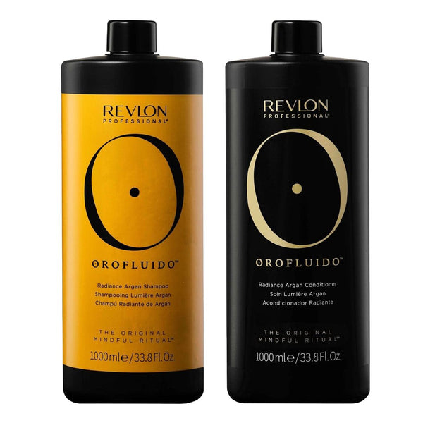 Revlon Orofluido Shampoo + Conditioner 1000ml - Hairdressing Supplies