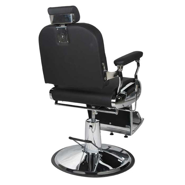 Salon Fit Empire Barber Chair Black - Hairdressing Supplies