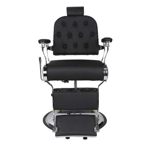 Salon Fit Empire Barber Chair Black - Hairdressing Supplies
