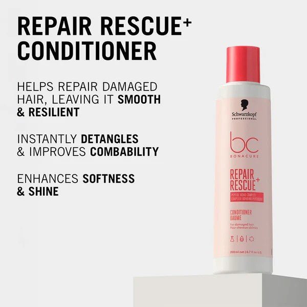 Schwarzkopf BC Bonacure Repair Rescue Conditioner 1000ml - Hairdressing Supplies