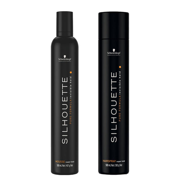 Schwarzkopf Silhouette Super Hold Bundle - Hairdressing Supplies