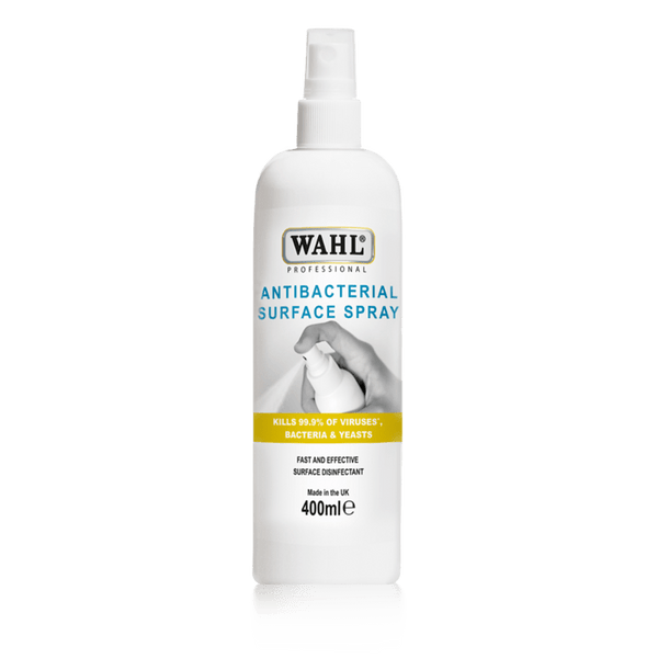 WAHL Antibacterial Surface Spray 400ml - Hairdressing Supplies
