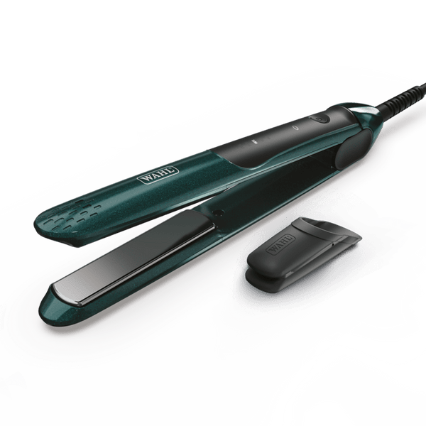 WAHL Pro Glide Straightener Midnight Green Variable Temperature - Hairdressing Supplies