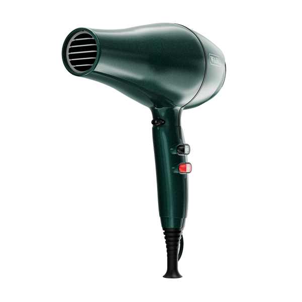 WAHL Pro Keratin 2200W Hair Dryer Midnight Green - Hairdressing Supplies