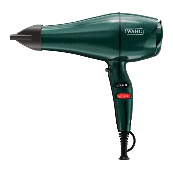 WAHL Pro Keratin 2200W Hair Dryer Midnight Green - Hairdressing Supplies
