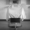 WAHL Professional Barber Cape Pin Stripe - Hairdressing Supplies