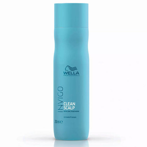 Wella INVIGO Clean Scalp Anti - Dandruff Shampoo 250ml - Hairdressing Supplies