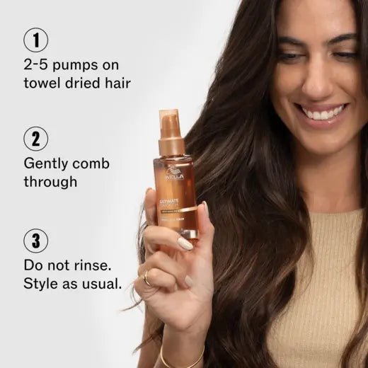 Wella Professionals Ultimate Smooth Miracle Oil Serum - 100ml - Hairdressing Supplies