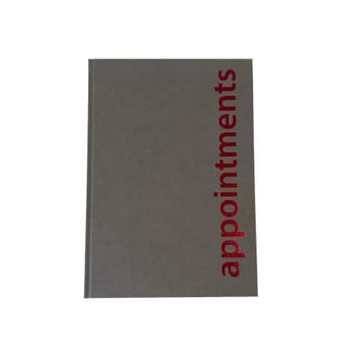 Agenda Appointment Book 6 Assistant - Grey - Hairdressing Supplies