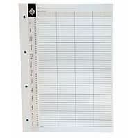 Agenda Appointment Sheet Loose Leaf Refill 6 Assistant - Hairdressing Supplies