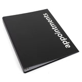 Agenda Loose Leaf Binder 4/6 Assistant - Black