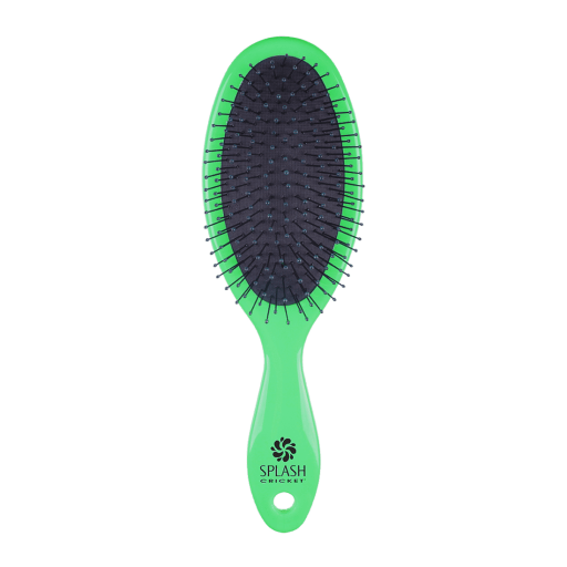 Cricket - Detangler Brush, Electric Green - Hairdressing Supplies