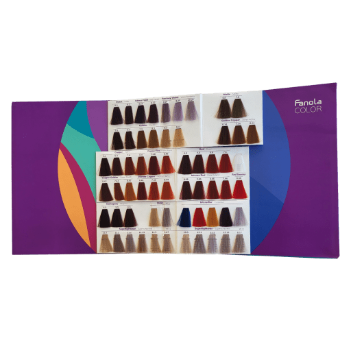 Fanola Color - Color Chart (119 Colors) - Hairdressing Supplies