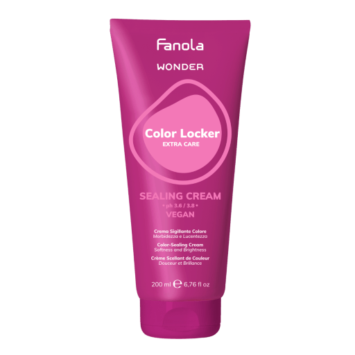 Fanola Wonder Color Locker Sealing Cream 200ml - Hairdressing Supplies