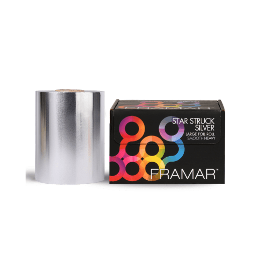 Framar Large Roll Smooth Star Struck Silver (1600ft) - Hairdressing Supplies