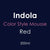 Indola Color Style Mousse - Red 200ml - Hairdressing Supplies