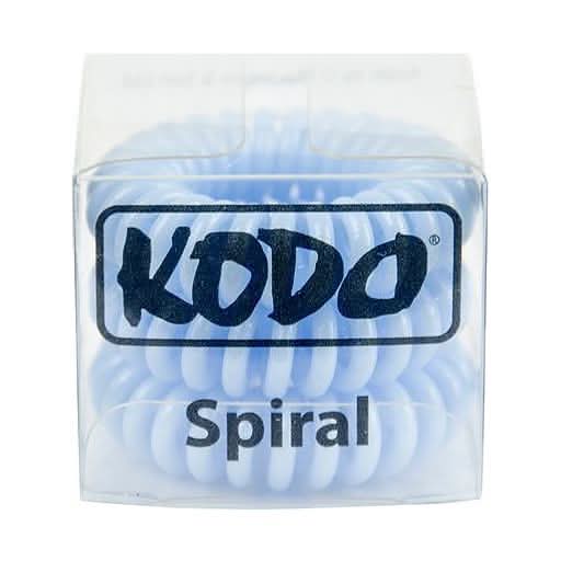 Blue Spiral Hair Bobbles