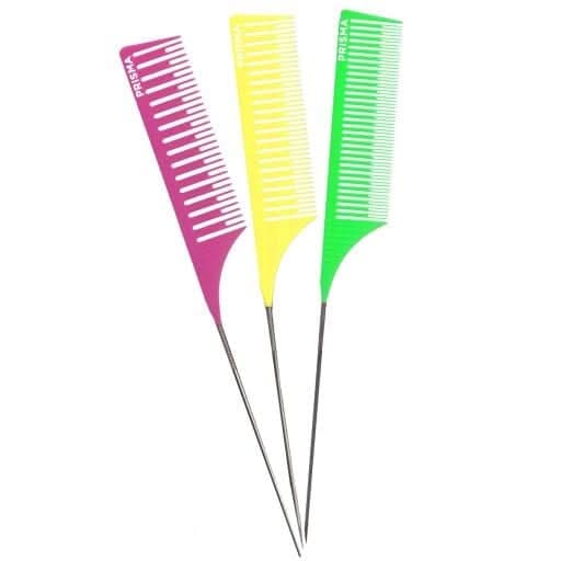 Prisma Weave Comb Set - Extra Long Pin Tail 130mm 