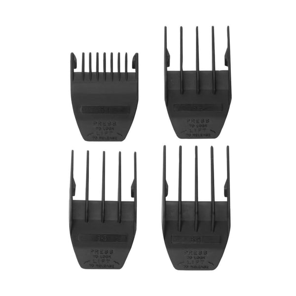 WAHL No.1-4 Comb Set Sterling 2 - Hairdressing Supplies