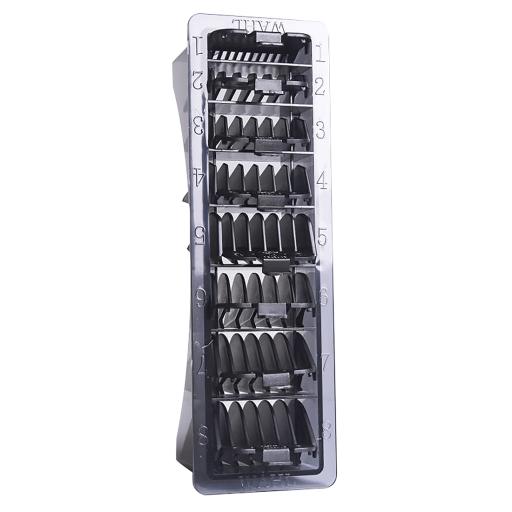 No.1 Comb Set 1 8 Plastic Taper Combs Caddy