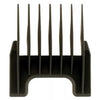 WAHL No.4 Attachment Comb 13Mm Black Plastic Slide On - Hairdressing Supplies