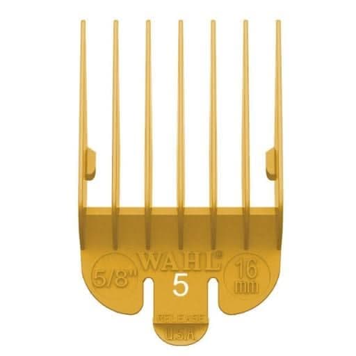 WAHL No.5 Attachment Comb 16Mm (5/8") Cut Lemon - Hairdressing Supplies